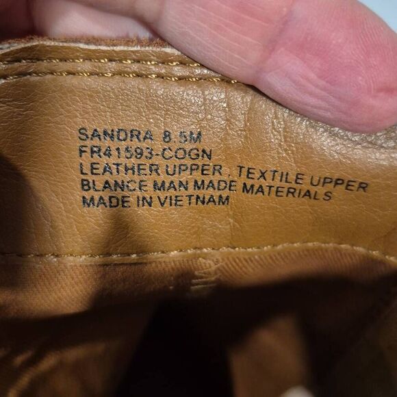 Frye Sandra Chelsea Suede Ankle Block Heel Boot Size 8.5 - Picture 7 of 7